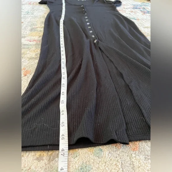 Velvet Torch Short Sleeve Black Button-Down Midi Dress Size XXL - Picture 10 of 10